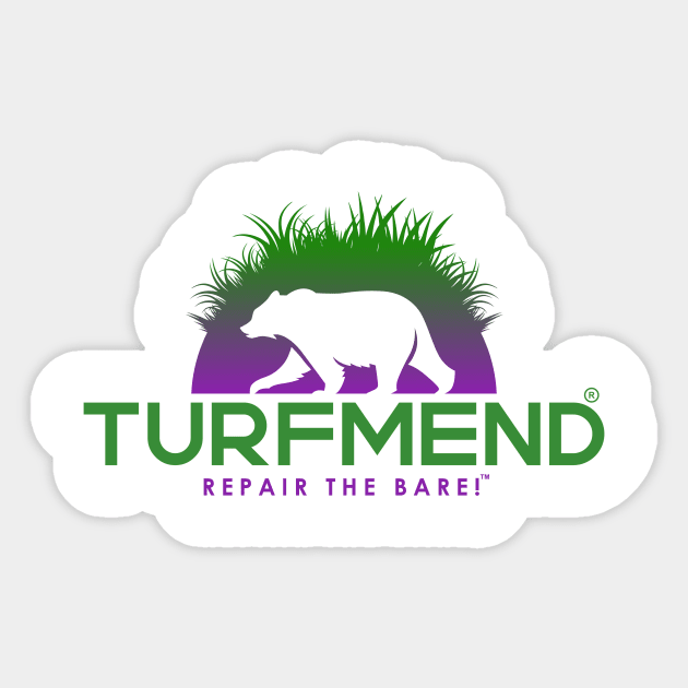 TurfMend - Repair The Bare! Sticker by TurfMend